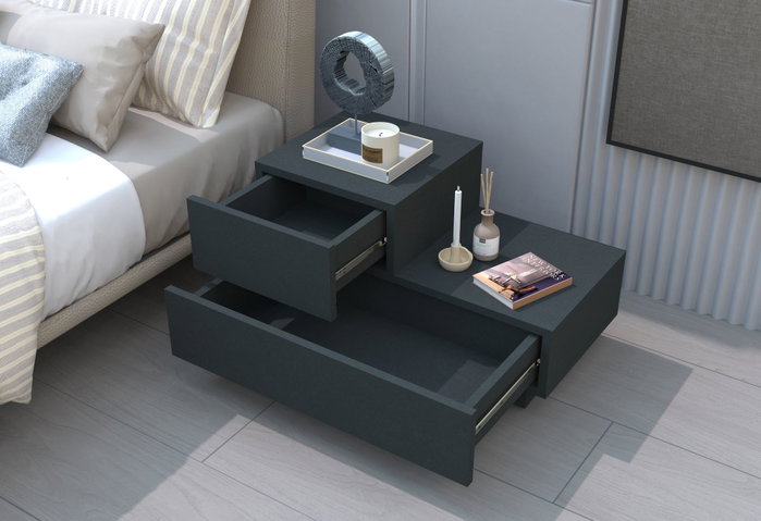 Hanah Home Kayra - Antracita Hanah Home Kayra - Antracita